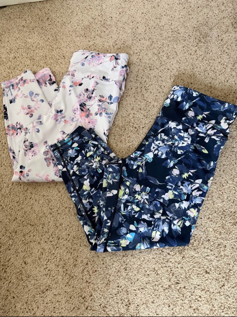 GAP Floral Active leggings 2 pairs